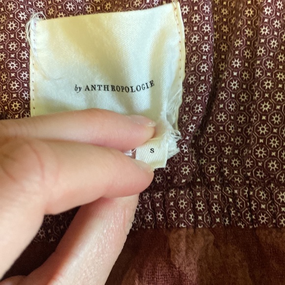 anthropologie button up shirt jacket - Picture 3 of 3